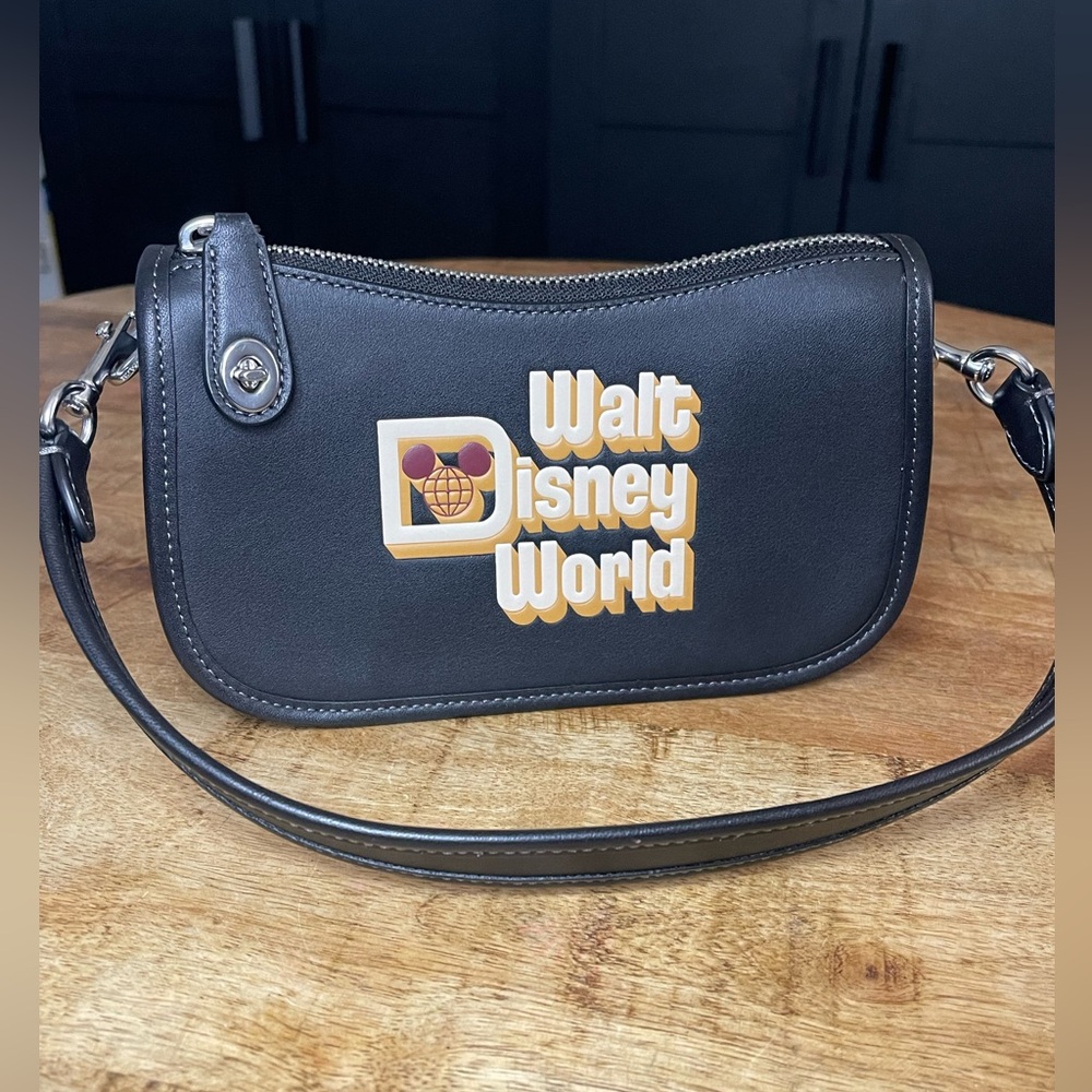 Disney x Coach leather purse